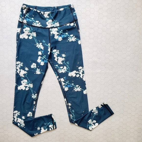 All Fenix Olie Stripe Floral Full Length Leggings - Picture 1 of 7